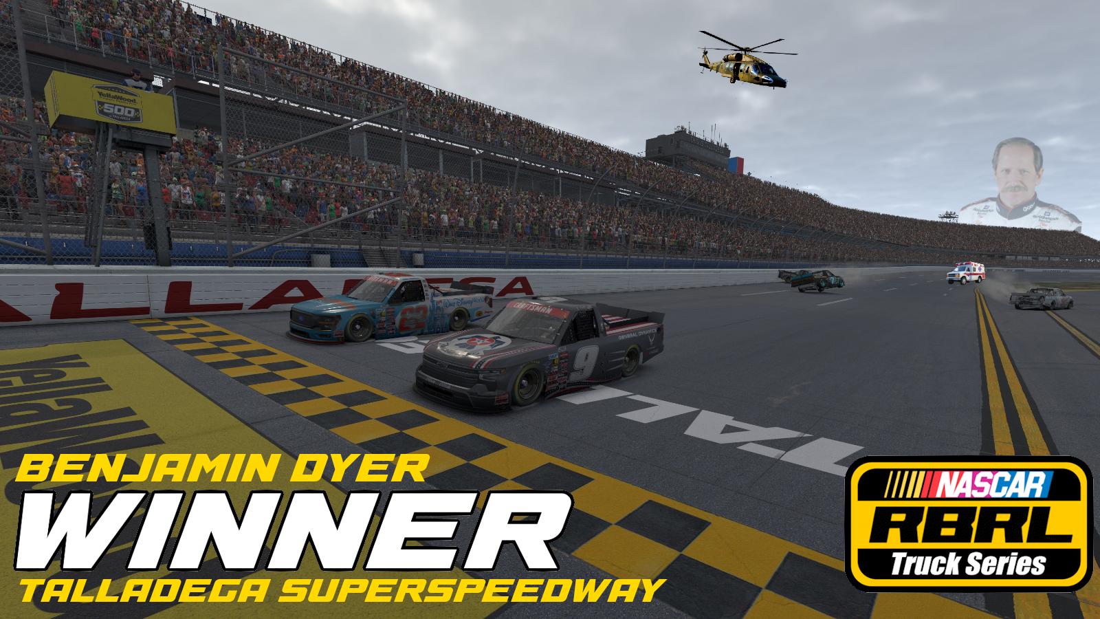 You don’t win Talladega—you survive it just a little better than everyone else.