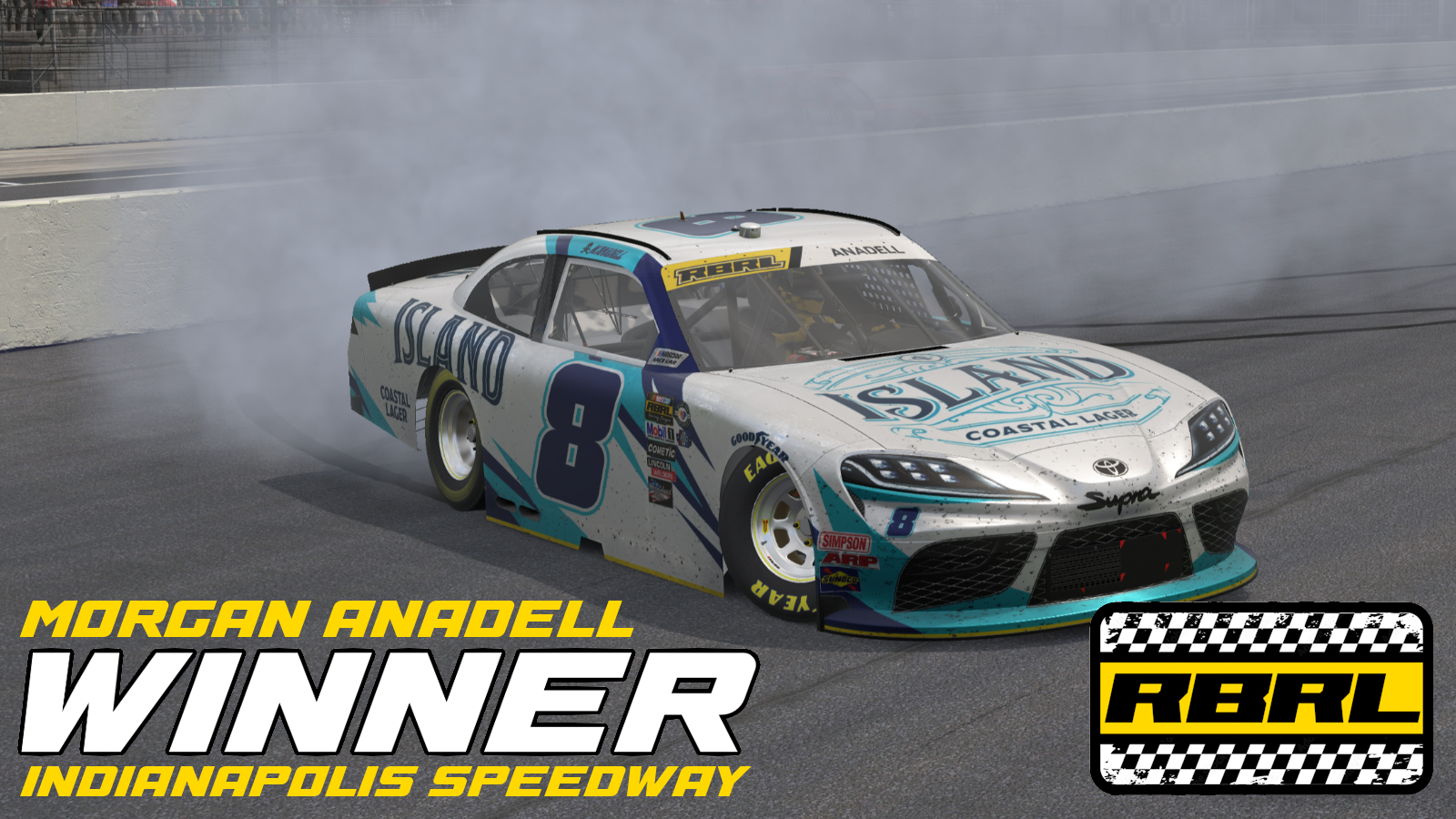 The Brickyard shuffled the title contenders, and Morgan Anadell left Indianapolis carrying the trophy.